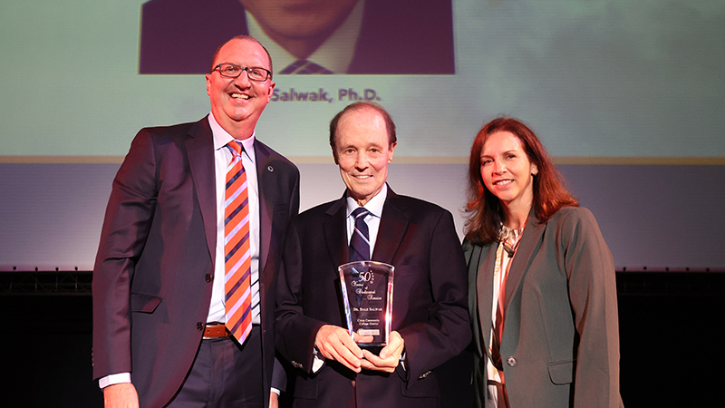 Dr. Greg Schultz, Dr. Dale Salwak, Dr. Dana Hester