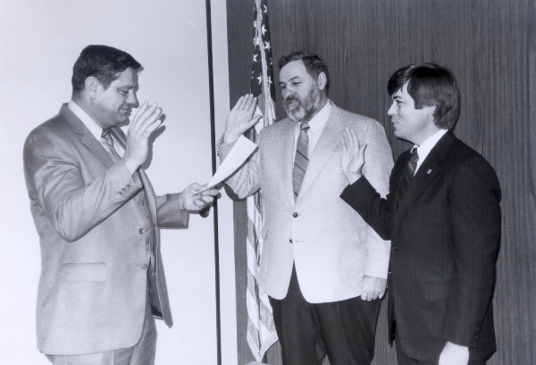 DR. Zellers with Drs. Ortell and Woods