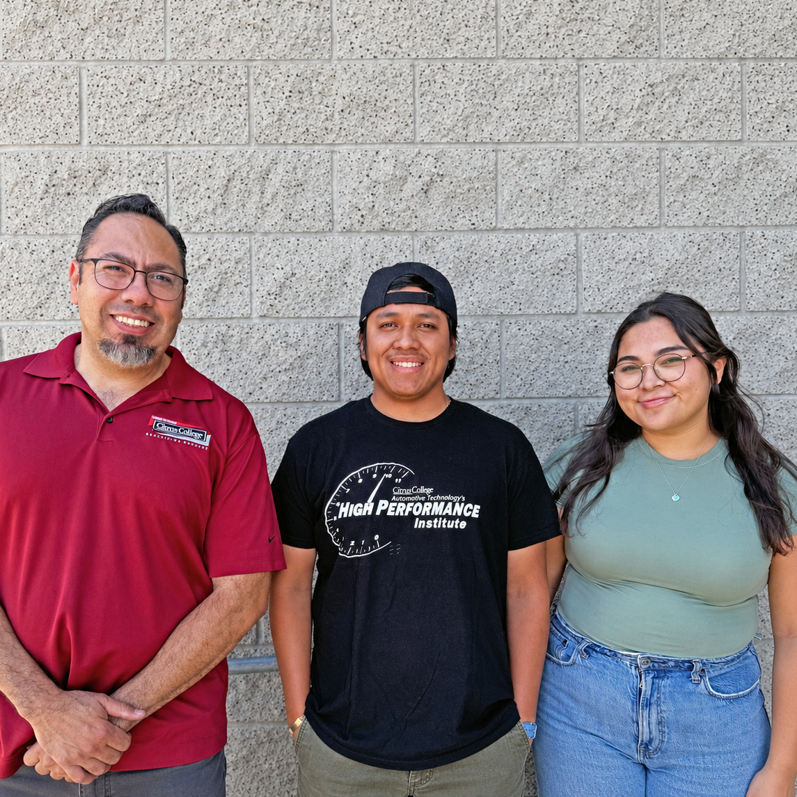 Mariano Rubio (left); Joshua Tobar Lam (center); Aimee Ortiz-Ramirez (right)